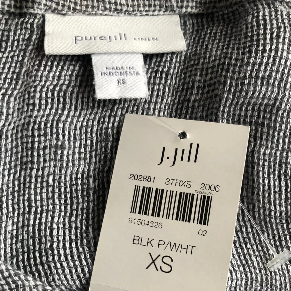 Pure J.Jill  Linen Blouse - Picture 4 of 7